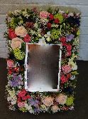 A4 Floral Picture Frame