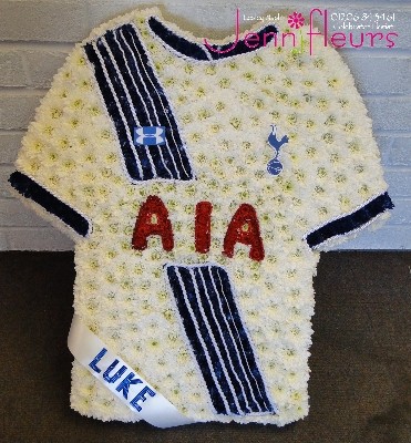 Spurs Shirt Flowers