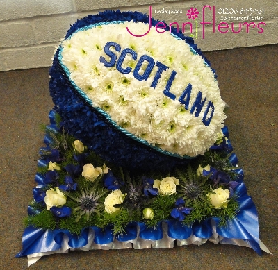 Rugby Ball Flowers