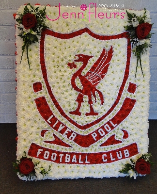 Liverpool Badge Flowers