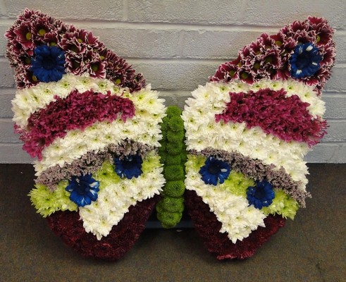 Butterfly Funeral Flowers