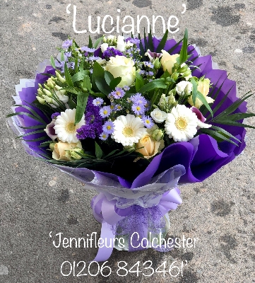 Purple Lilac Gift Flowers by Jennifleurs Florist Colchester