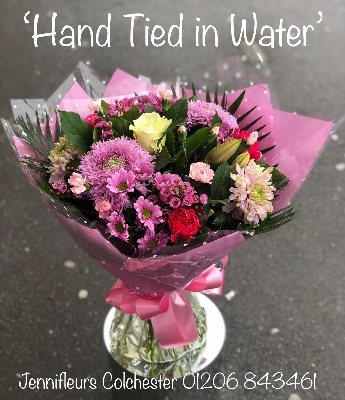 Gift Flowers in Water by Jennifleurs Colchester