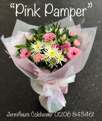 Pink Pamper Flowers Colchester