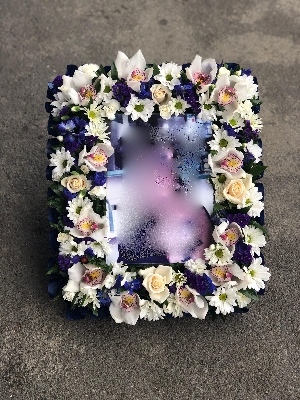 A5 Floral Picture Frame