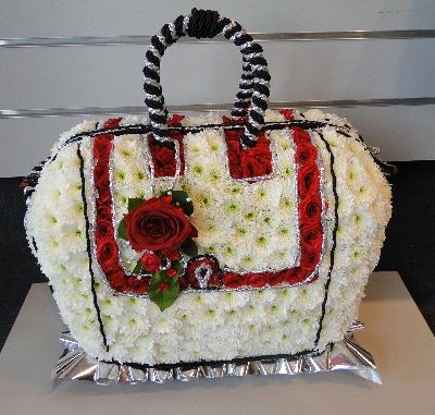 Hand Bag Funeral Flowers