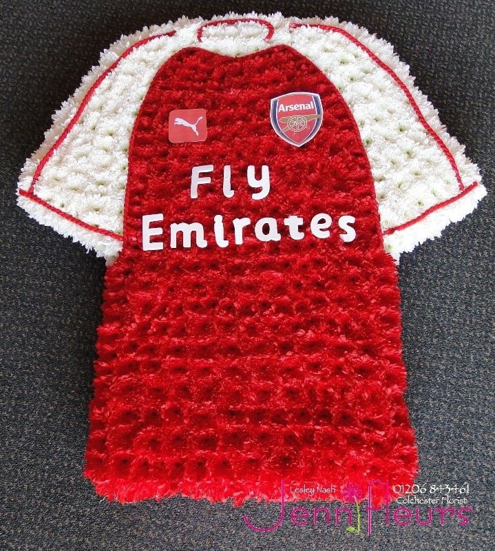 arsenal football shirt