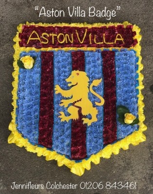 Aston Villa Funeral Flowers