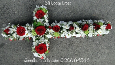 Cross Funeral Flowers Colchester