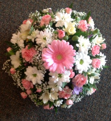 Posy Pink and White