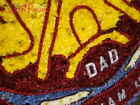 West Ham Badge Funeral Flowers