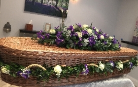 Coffin Top and Garland
