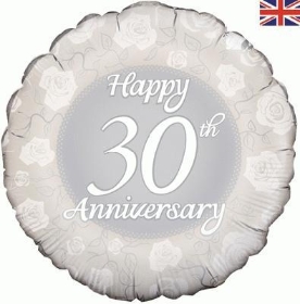 30th 'Pearl' Wedding Anniversary