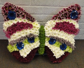 Butterfly Funeral Flowers