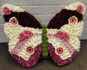 Butterfly Funeral Flowers