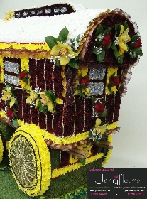 Gypsy Funeral Flower Wagon