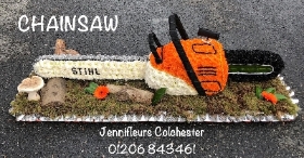 Chainsaw Funeral Flowers Colchester