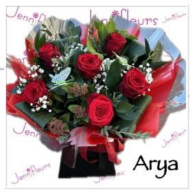 Arya Red Rose Bouquet 