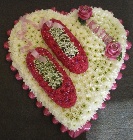 Heart with Ballet Shoes