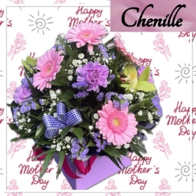 Chenille Mothers Day Flowers