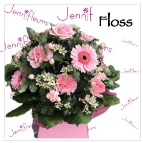 Floss Pink Flower Box Colchester 