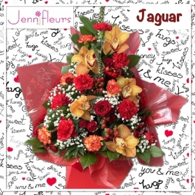 Jaguar Valentines Flowers