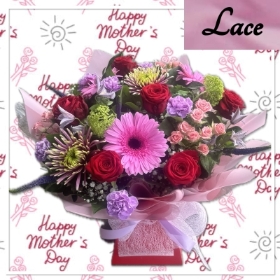 Lace Mother’s Day Flowers