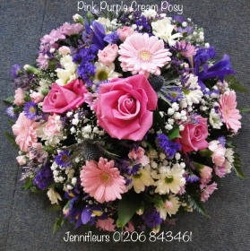 Pink Purple White Posy