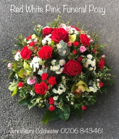 Funeral Posy Flowers