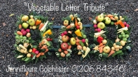 Vegetable DAD Funeral Tribute